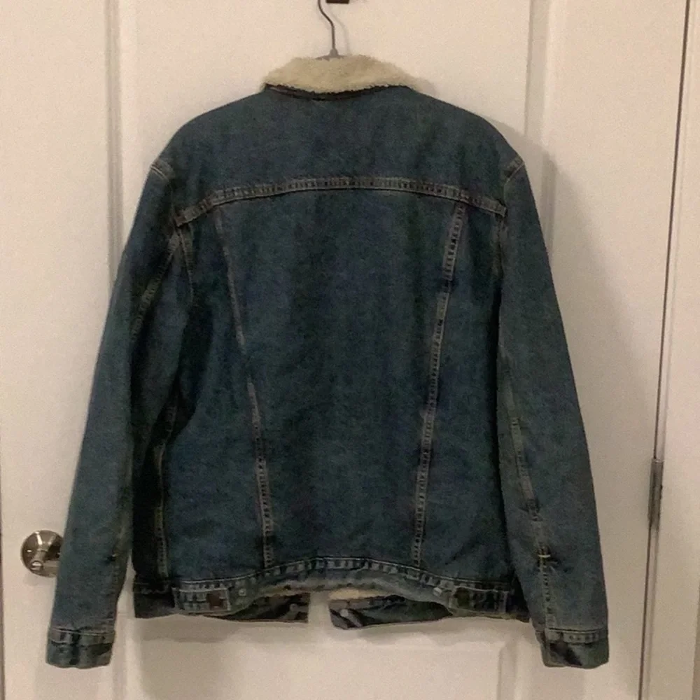 LEVI STRAUSS SHERPA TRUCKER JACKET - Picture 2 of 11